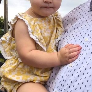 2/$10 ruffle dress with bloomers